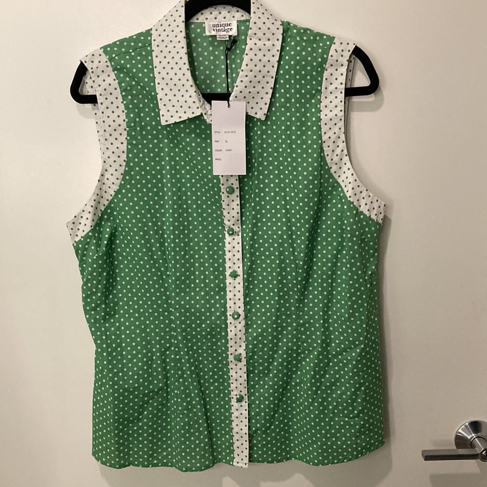 Unique VintageShirt Sleeveless XL / 14